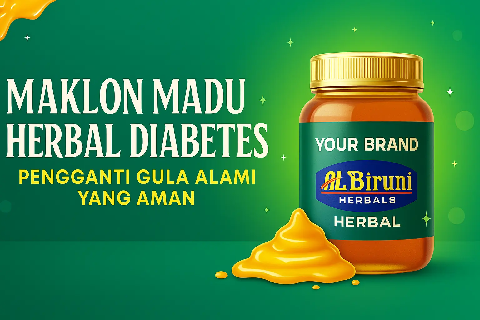 Maklon Madu Herbal Diabetes: Pengganti Gula Alami yang Aman